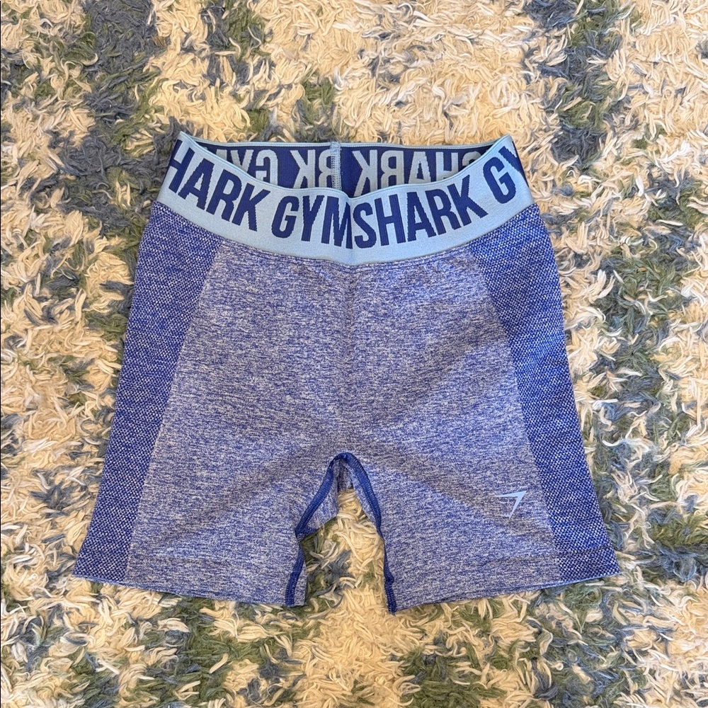 Gymshark Blue and Gray Performance Shorts